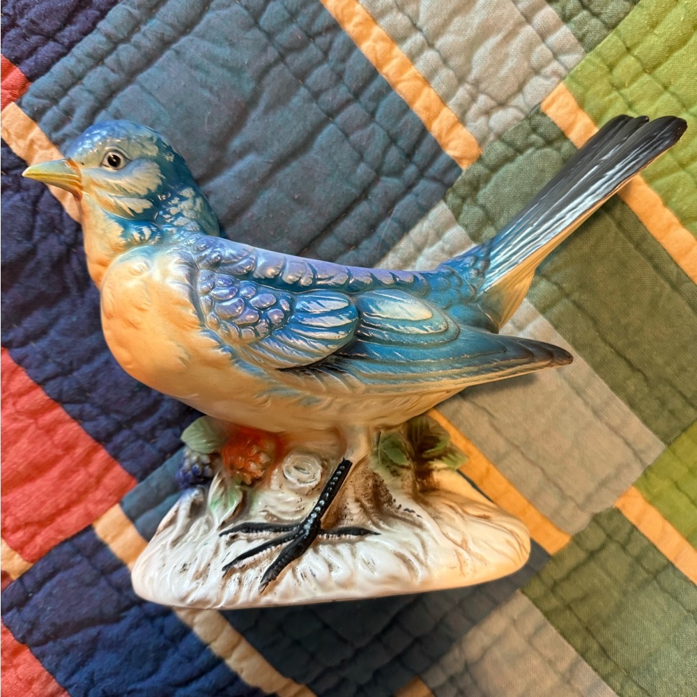Vintage 1960’s Bluebird planter by Relpo #6338
